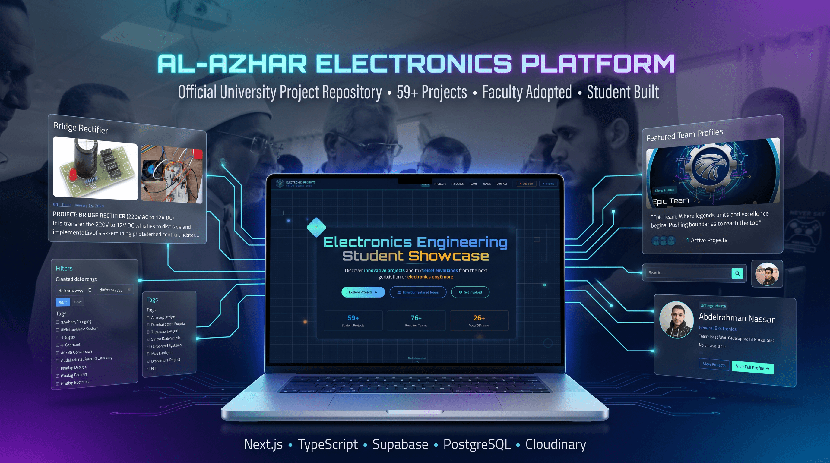 Al-Azhar Electronics Showcase cover