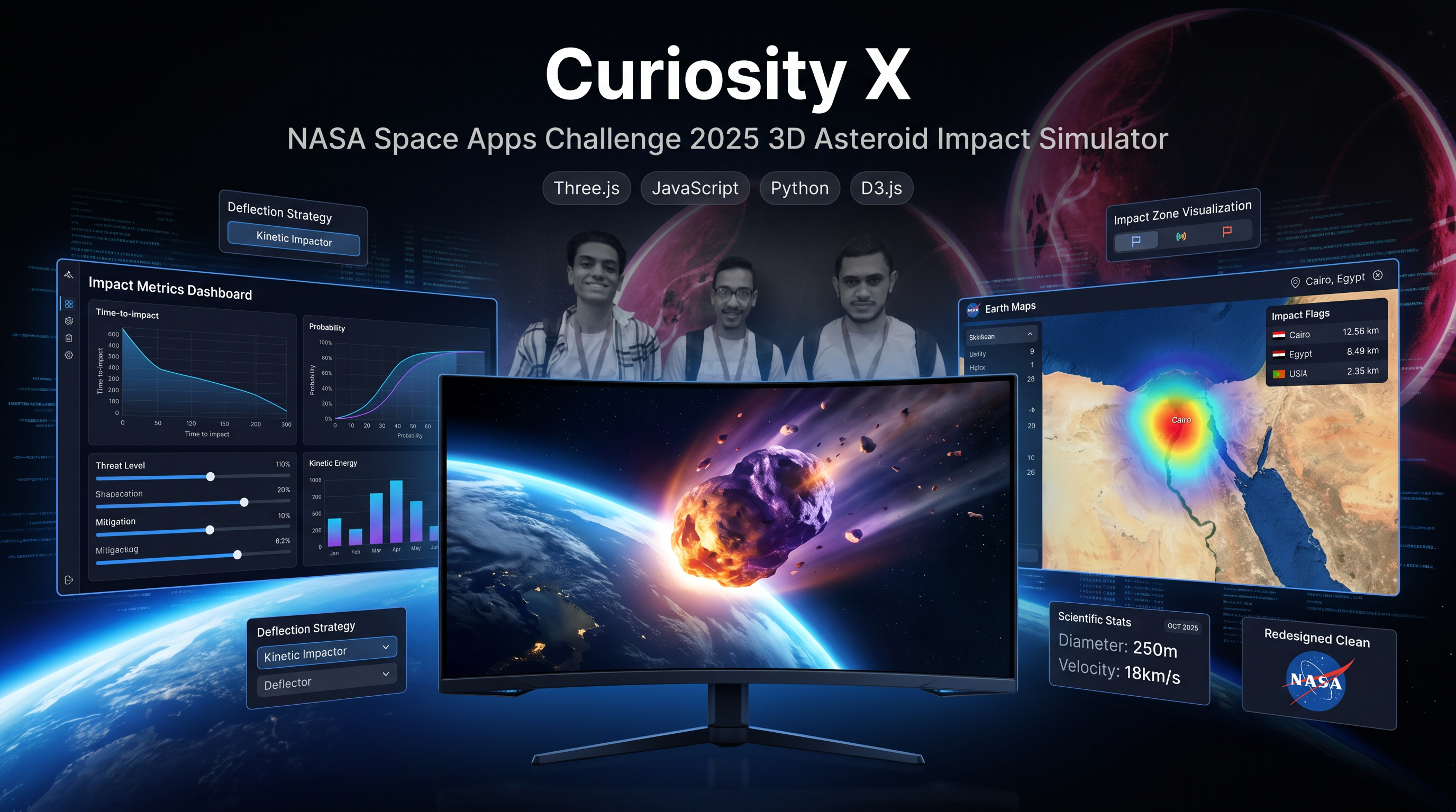 Curiosity X — NASA Space Apps cover